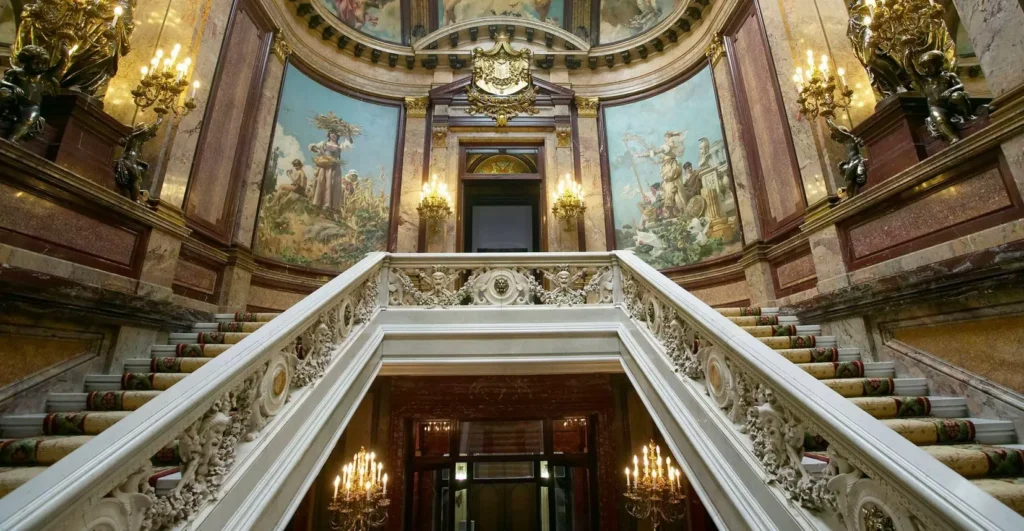 escaleras de palacio